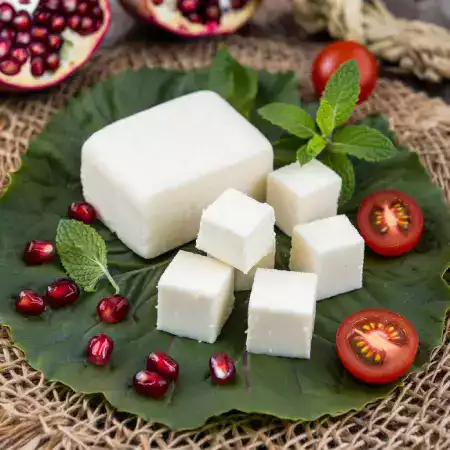 Traditional Bengali chhena cheese curd made fresh daily at VillageCheese workshop for authentic sweets and desserts
