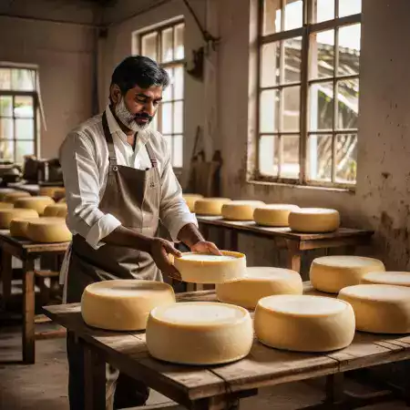 Complete VillageCheese artisan cheese collection showcasing traditional Gujarati varieties and premium quality products