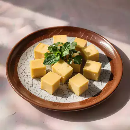 VillageCheese daily fresh paneer made from premium buffalo milk using traditional curdling methods in Anand